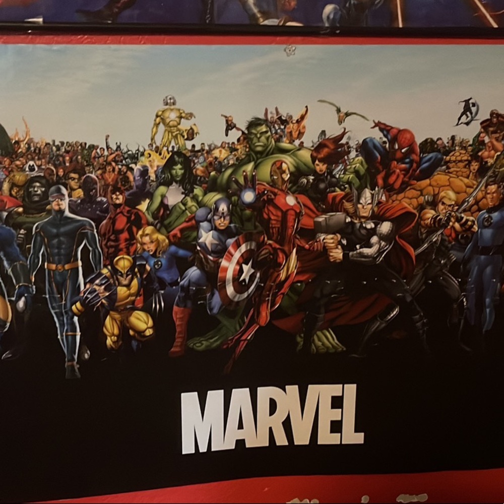 5/$20- Marvel poster-free with purchase of another poster or wall art!